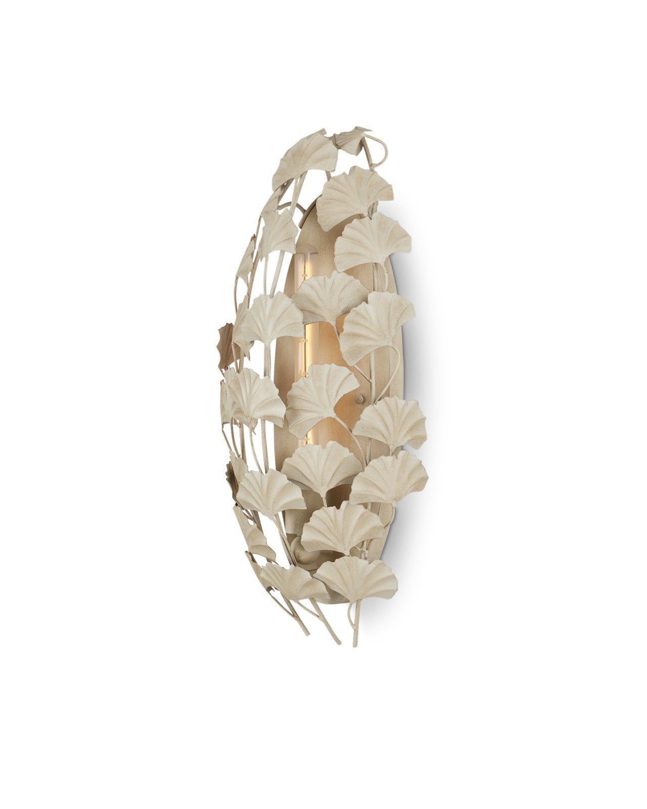 Maidenhair Ivory Wall Sconce
